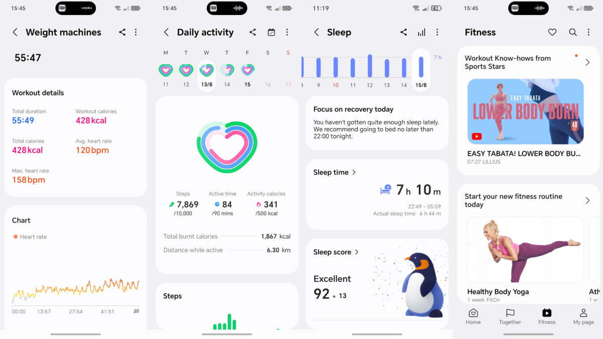 The Samsung Galaxy Watch 8 is great, but I wanted so much more 6 A look at the Samsung Health app
