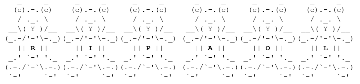 ASCII art tribute to AOL dial-up's death