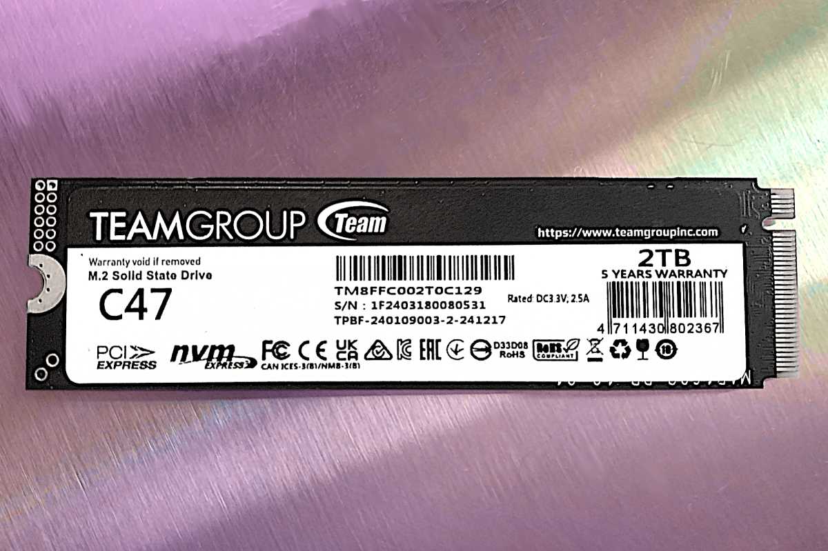 Teamgroup C47 NVMe SSD