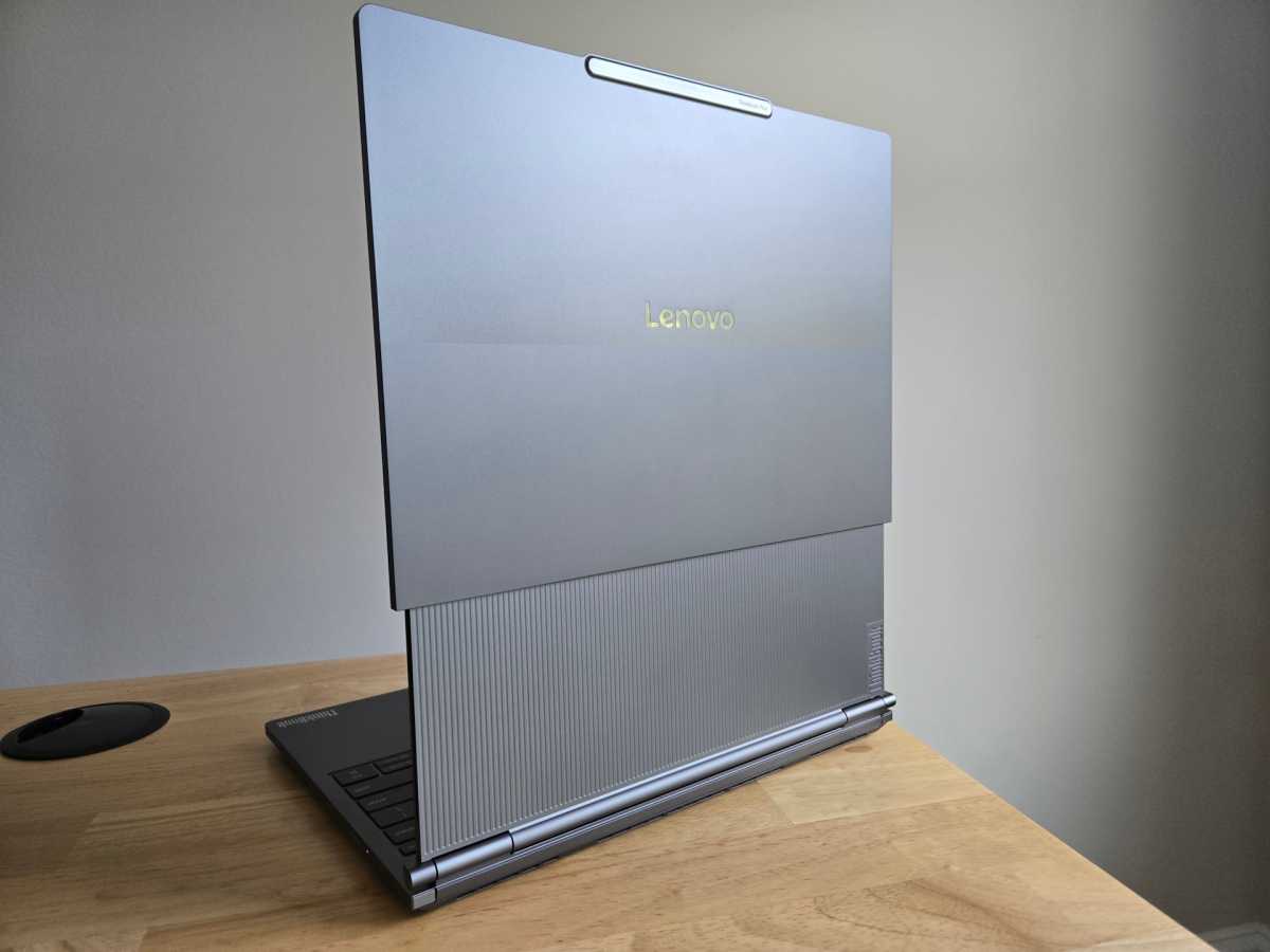 Lenovo ThinkBook Plus Rollable unrolled