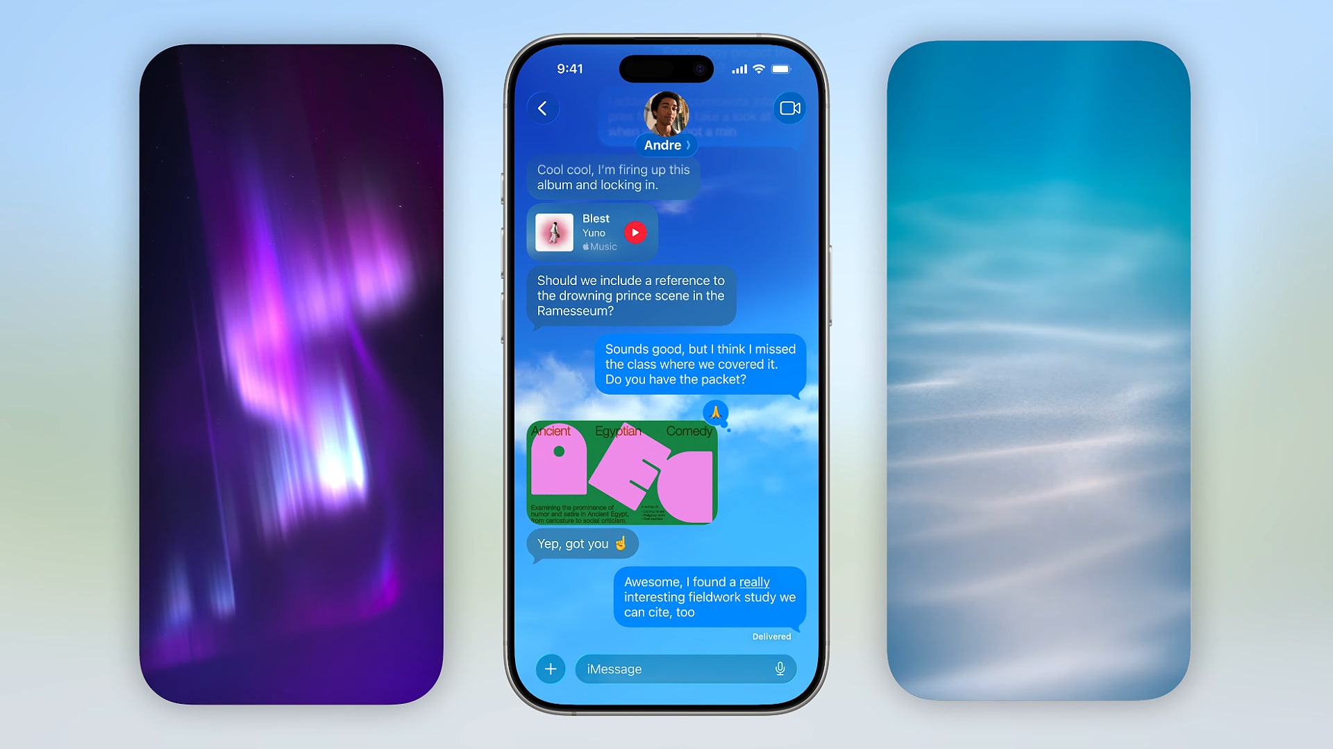 Messages backgrounds