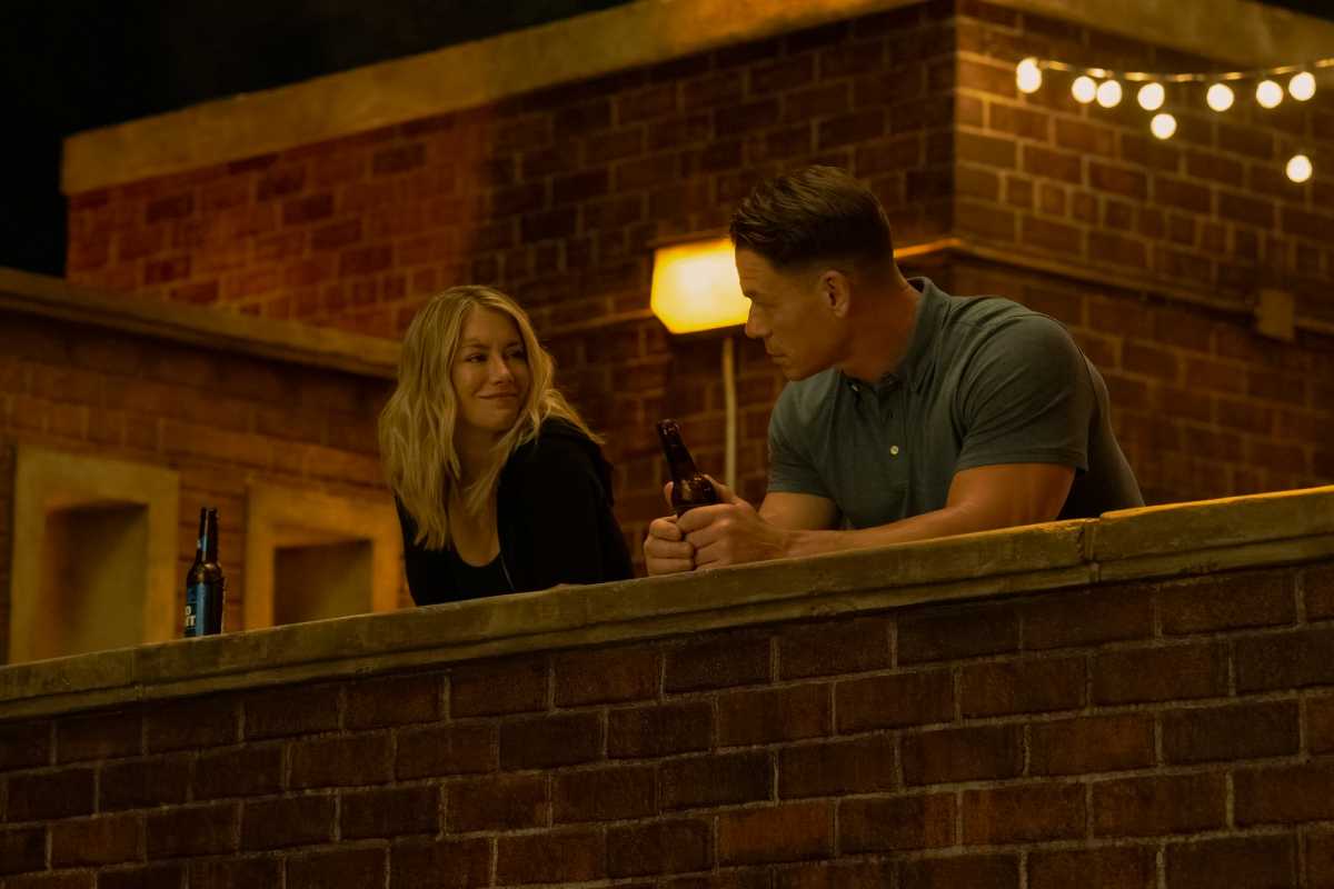 You don't have to do it because you disassembled Peacemaker's Season 2 Dance Intro. 2 PEACEMAKER Season 1 Jennifer Holland and John Cena