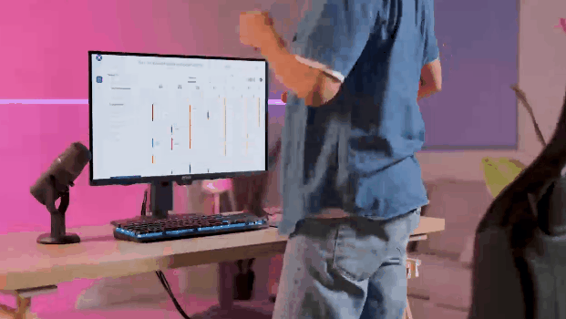 MSI AI monitor presence detection 