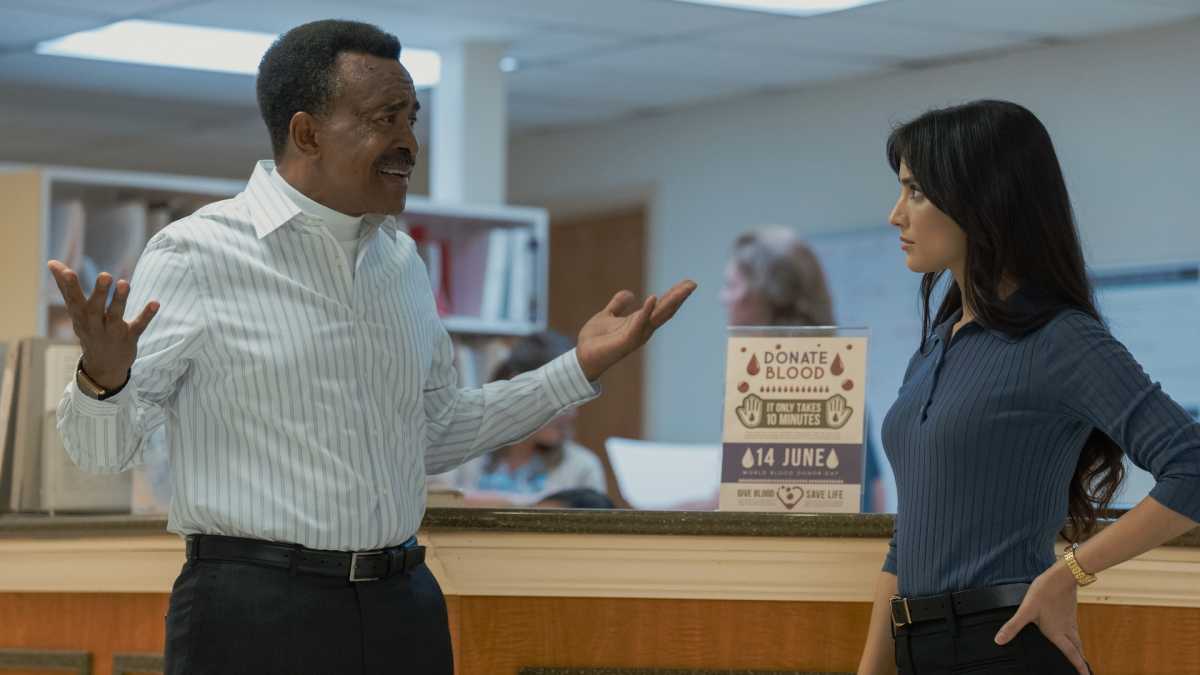 tim meadows sol rodriguez in Peacemaker season 2