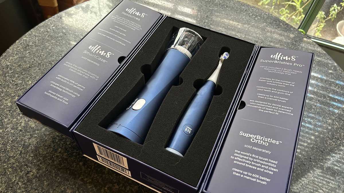 ULTIM8 Electric Toothbrush and Smart Herb Box