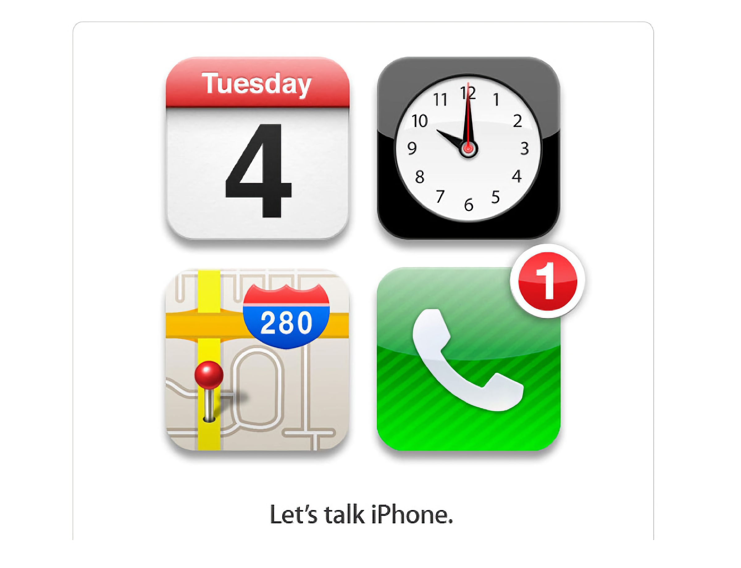 2011 iPhone event invite