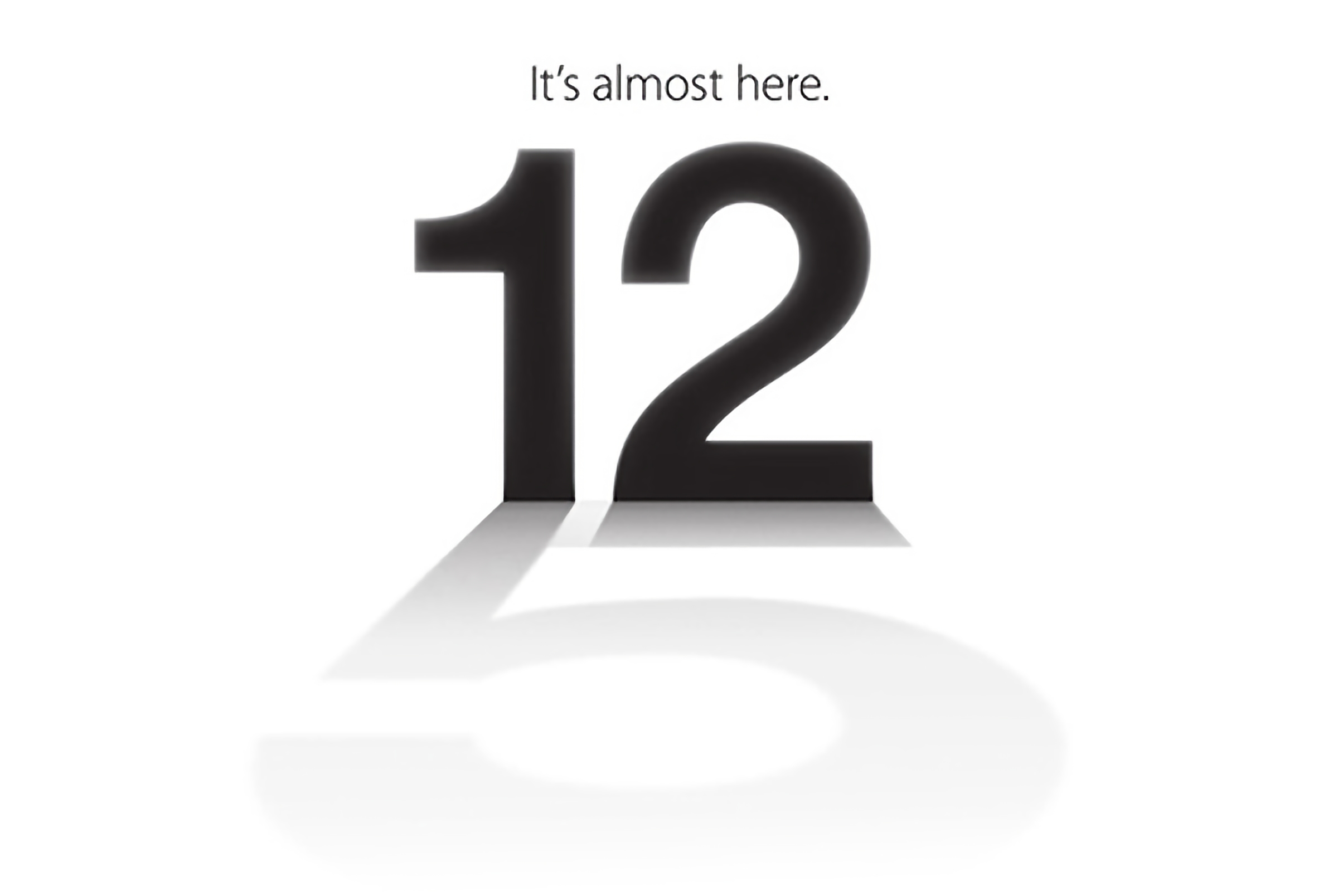 2012 iPhone event invite