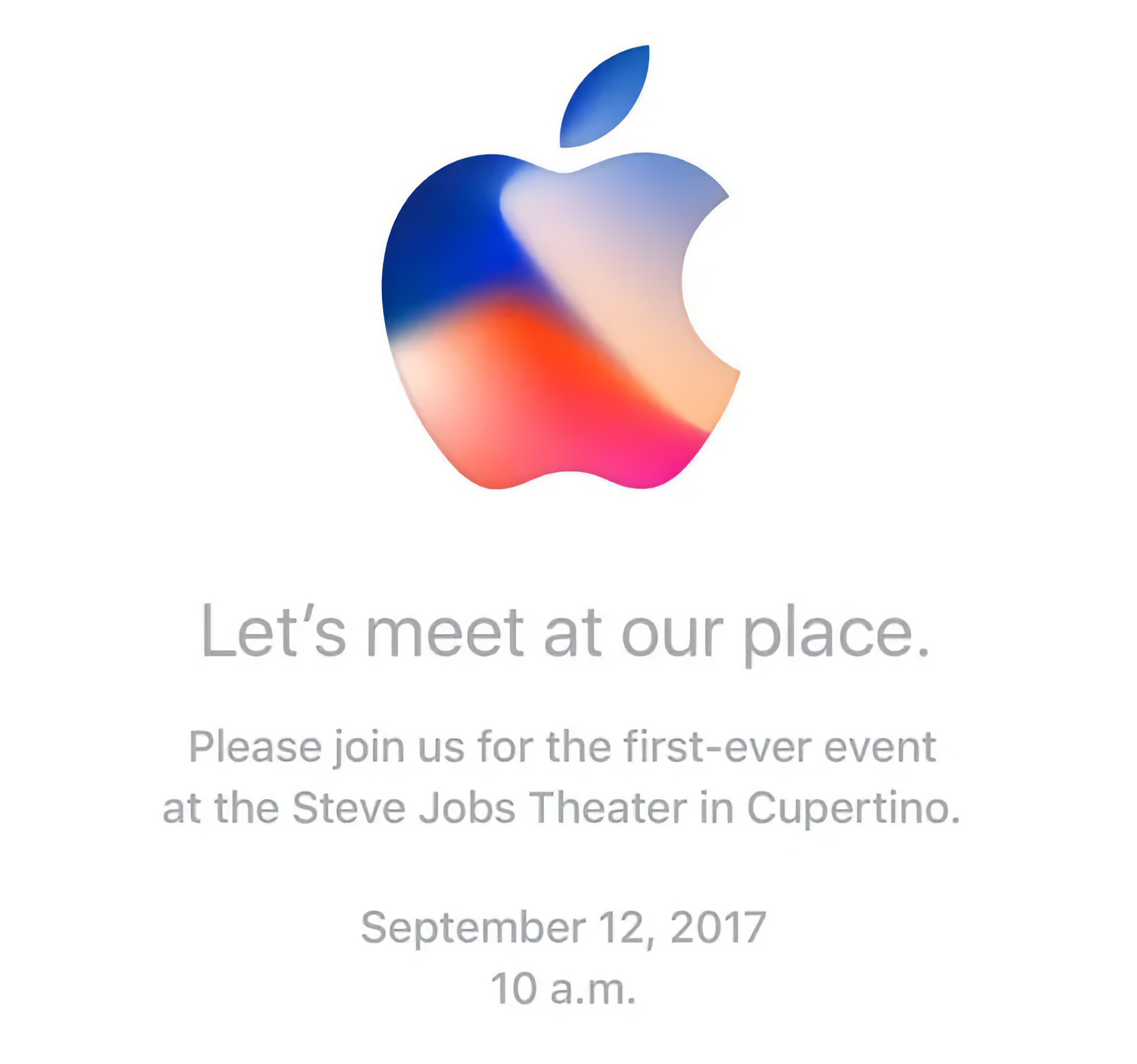 2017 iPhone event invite