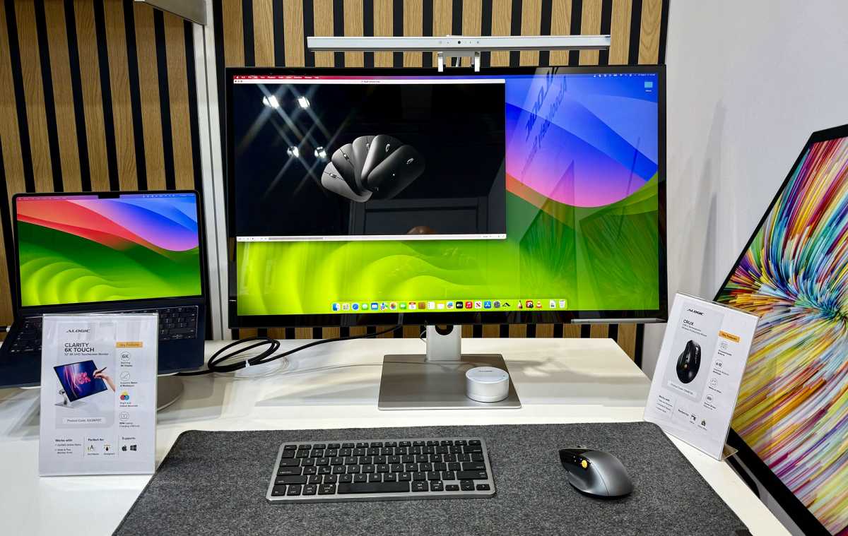 Pantalla táctil de 6k de 32 pulgadas alogic