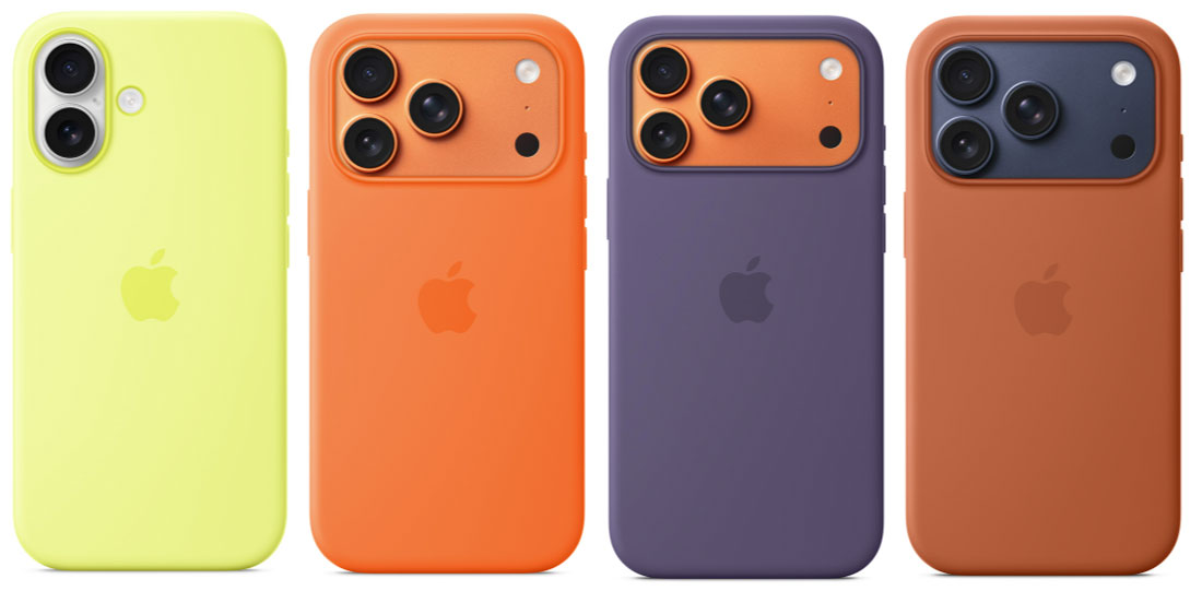 Apple iPhone 17 Silicone Case with MagSafe – Popular, Apple-branded colorful case range