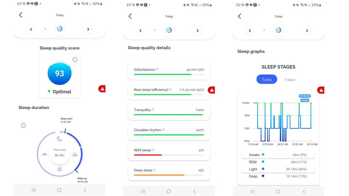Circular Ring 2 app sleep