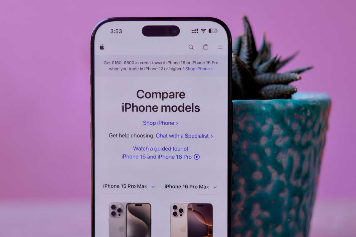 Página web de compre iPhone