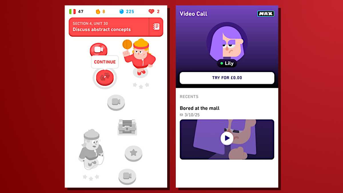 Duolingo screenshots learning and features