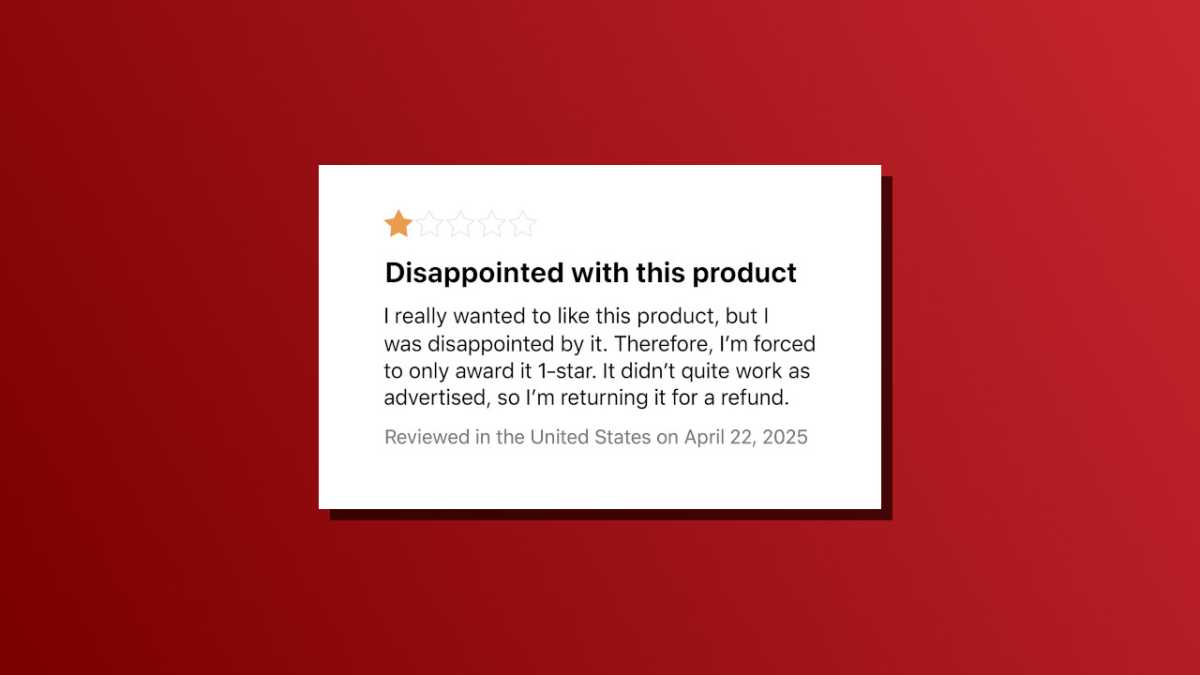 Fake review red flags vague 1-star