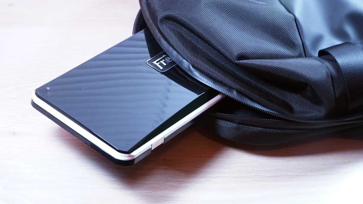 Freewrite Traveler in bag