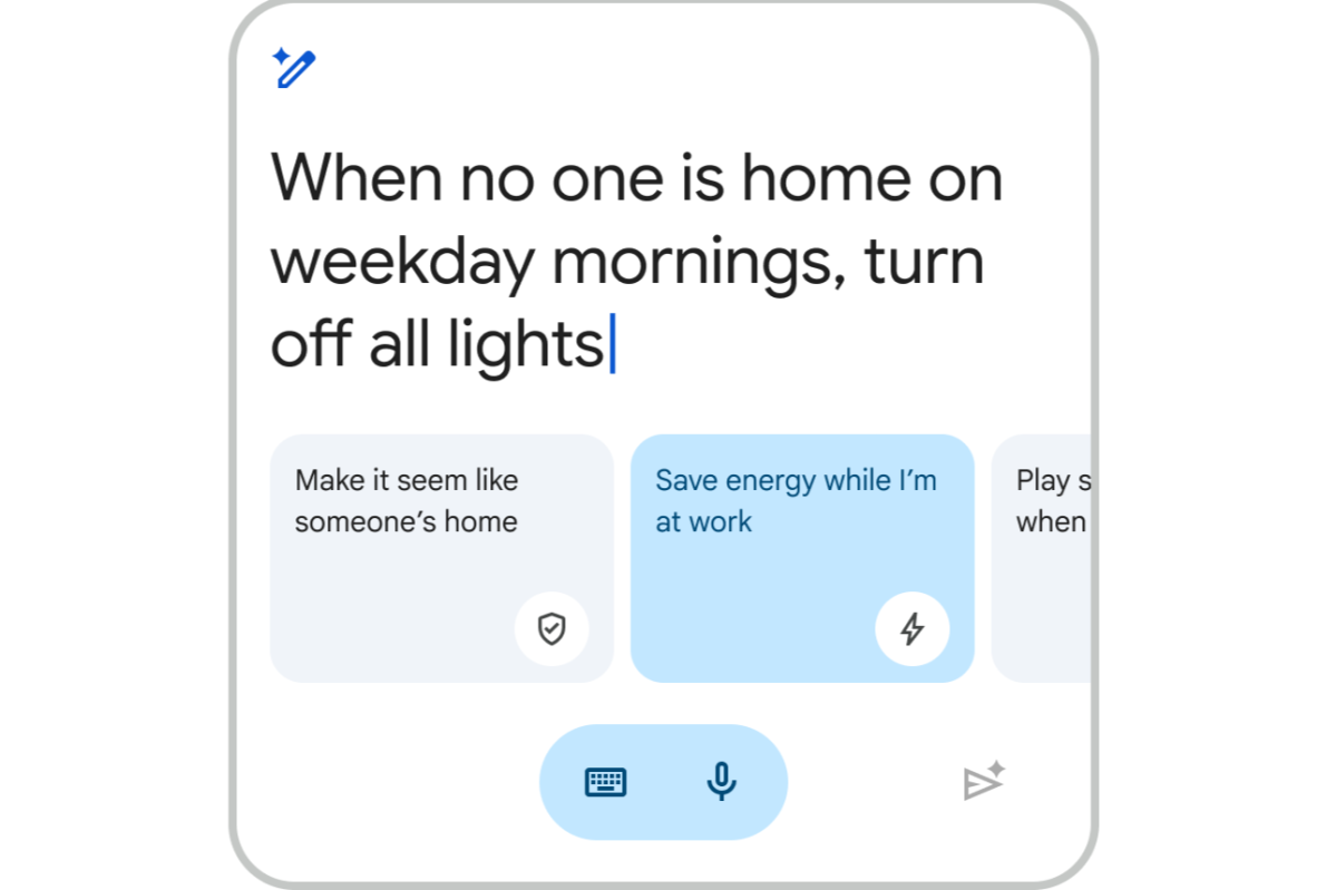 Google Gemini dialog