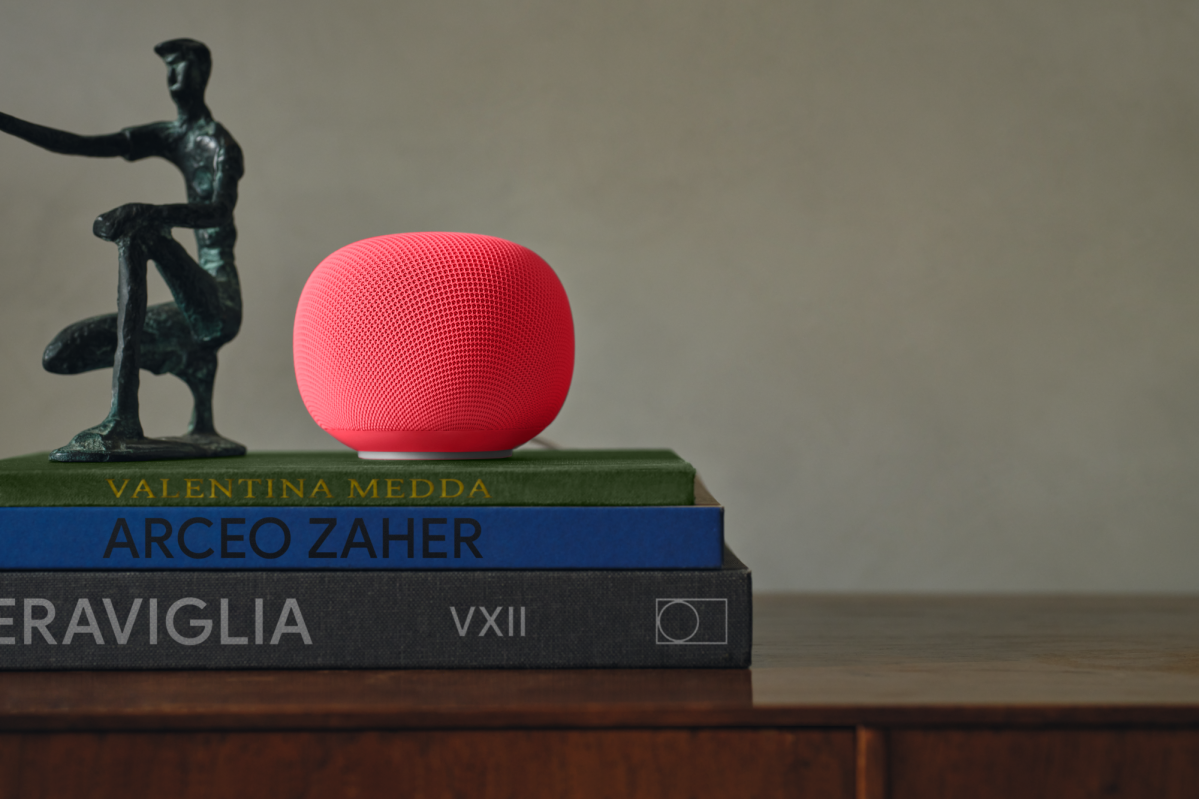 Google Home Speaker in Berry