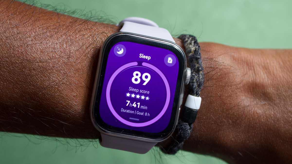 Huawei Watch Fit 4 review sleep
