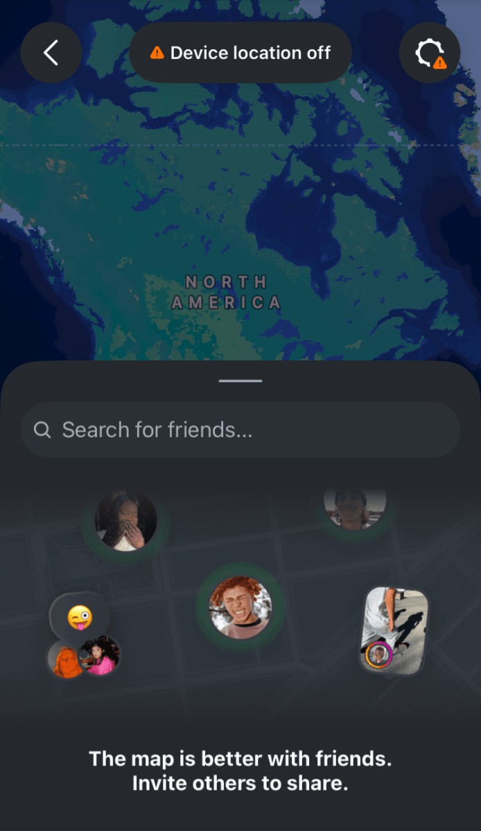 Instagram Maps feature