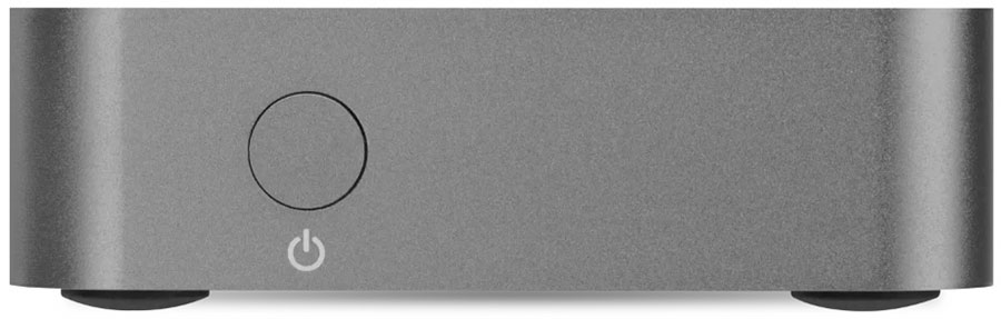 OWC Thunderbolt 5 Hub side power button
