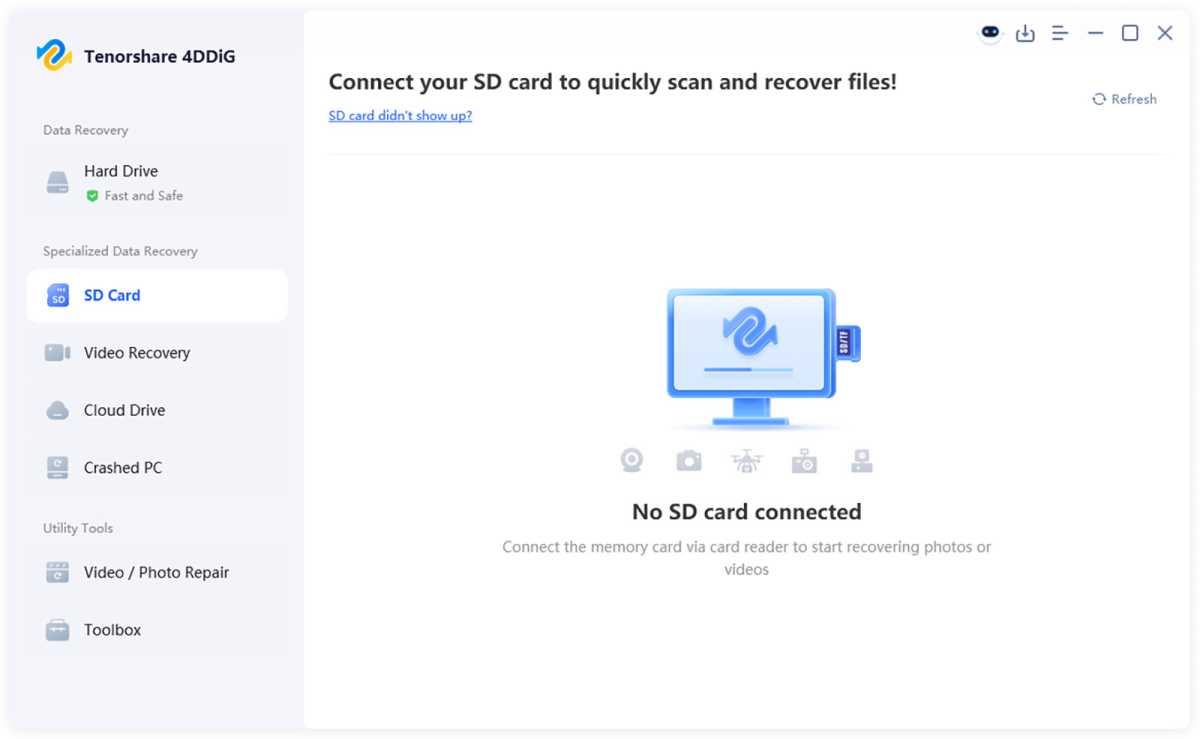 PCworld Recover Formatted SD Card 2