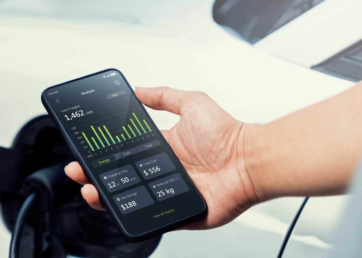 MSI EV Life home charger phone app