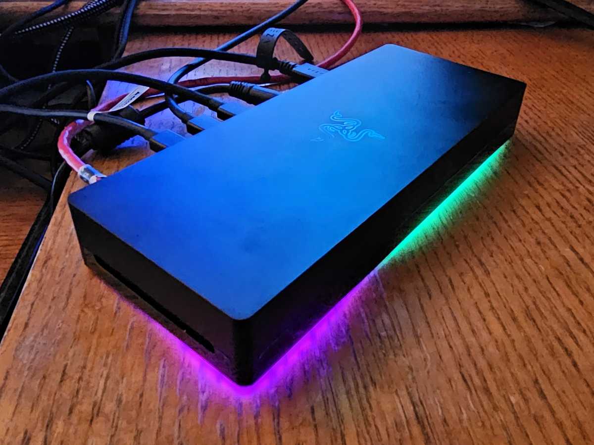 Razer Thunderbolt 5 Dock Chroma edge more RGB