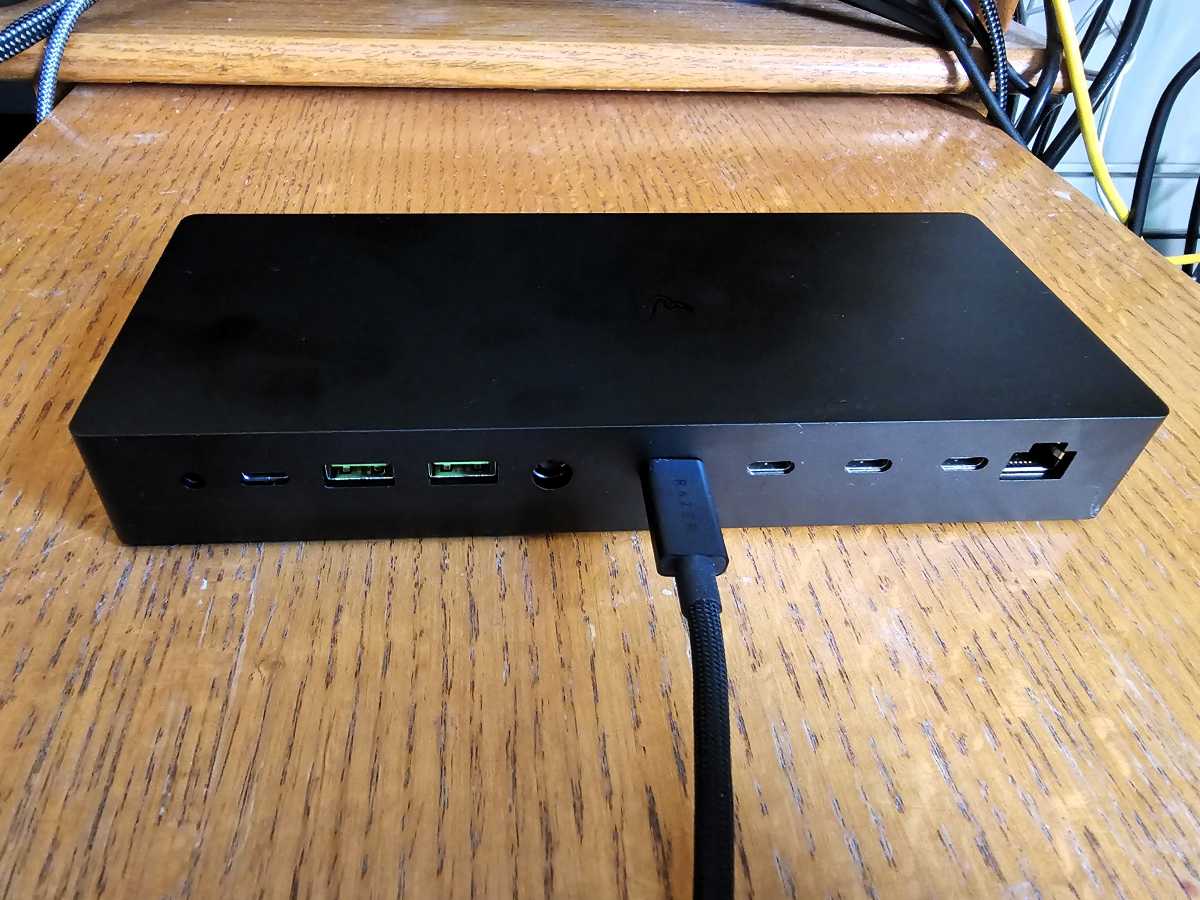 Razer Thunderbolt 5 Dock Chroma rear