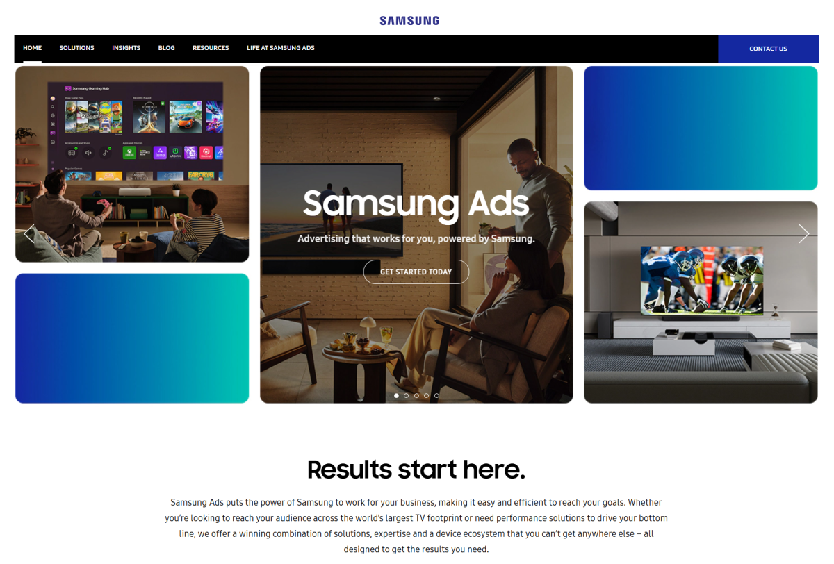 Samsung ads