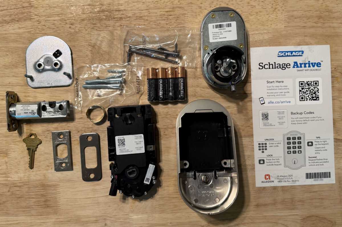 Schlage Arrive out of the box