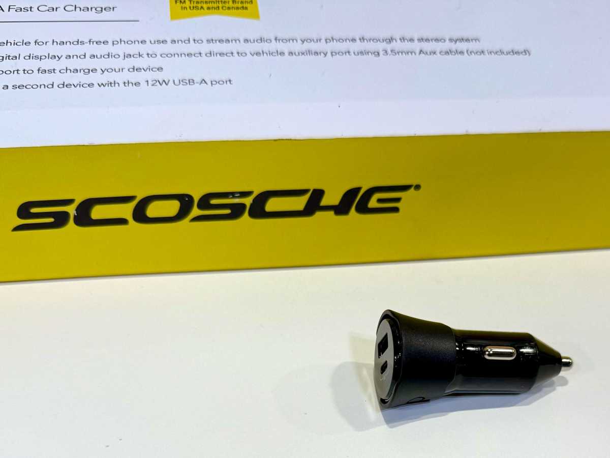 Scosche FoundIt car charger tracker IFA MW