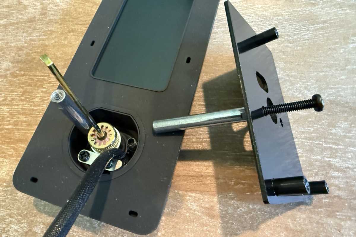 Stripped screw on Desloc smart deadbolt