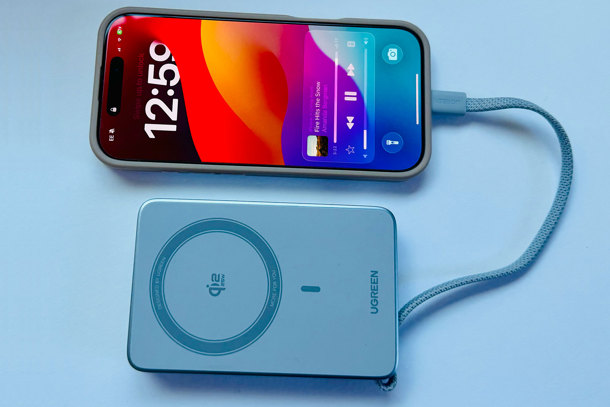 Ugreen MagFlow Qi2 25W Magnetic Wireless 10000mAh Power Bank cable charge MW