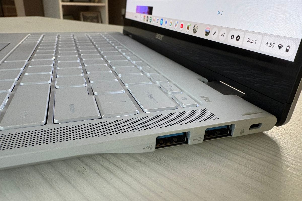 Acer Chromebook Plus Spin 514 connectivity