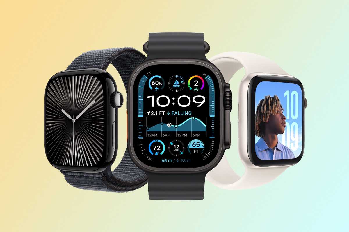 apple watch series 10, ultra 2, and SE