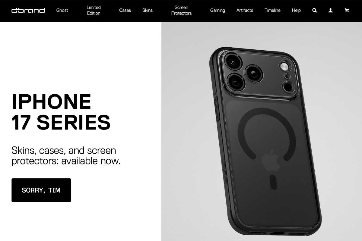 Popular case maker dbrand offers up the clearest look at the iPhone 17 lineup yet
