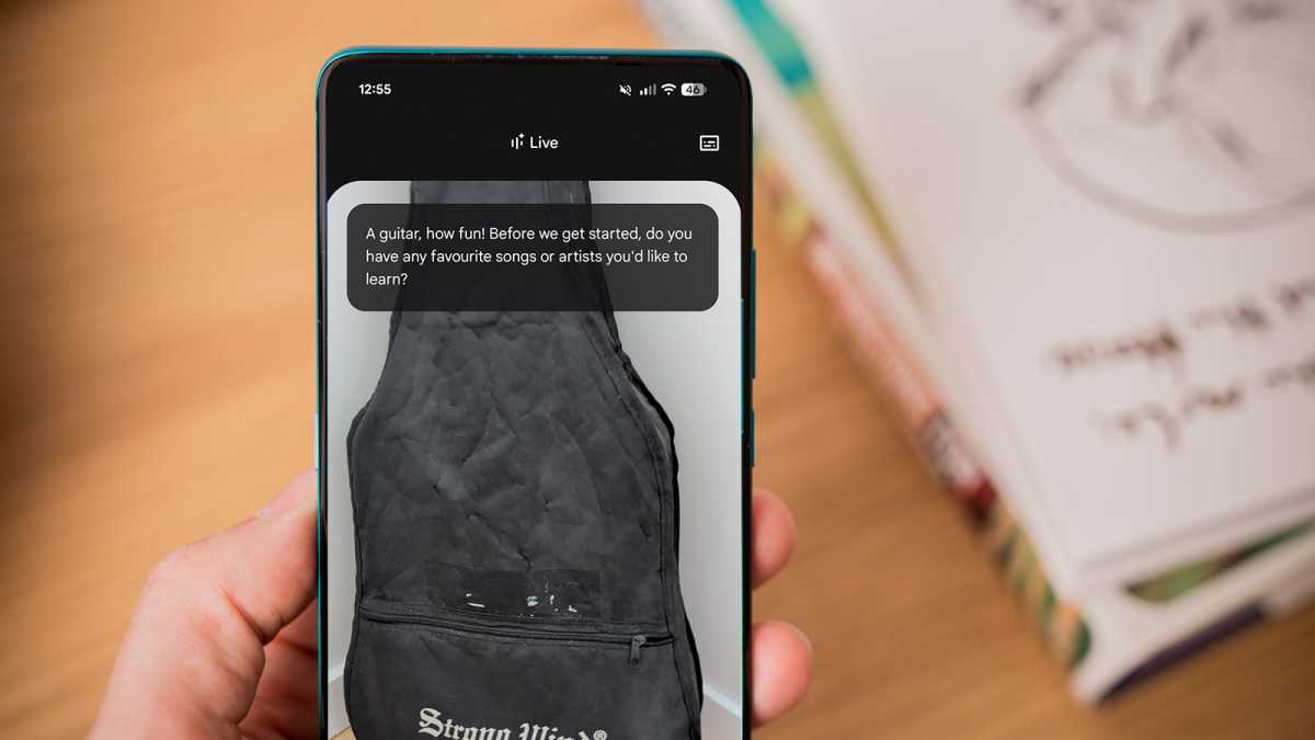 Gemini Live on a Google Pixel phone