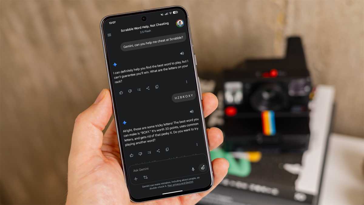 Gemini Live on a Google Pixel phone