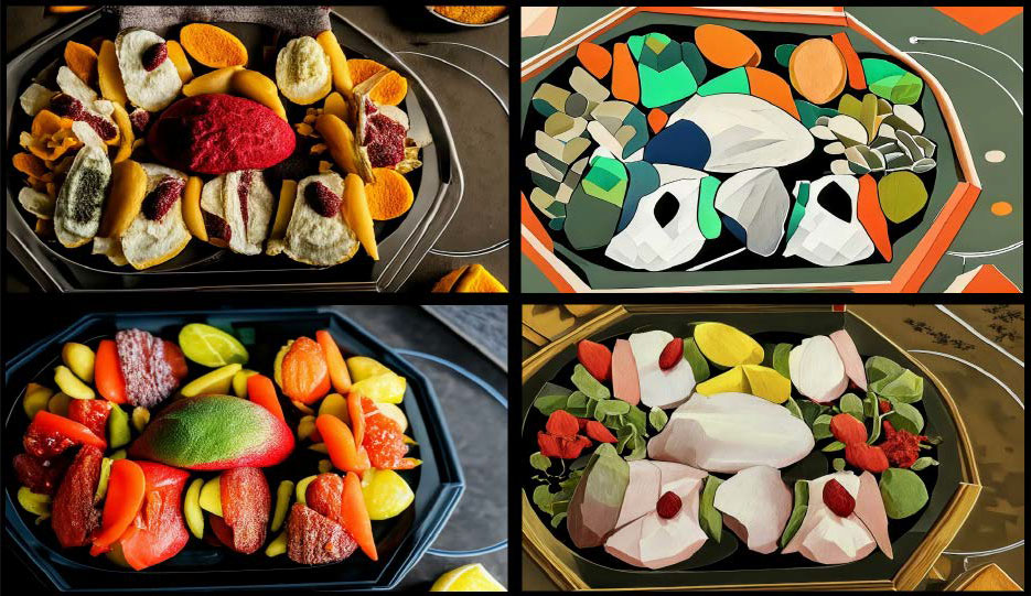 Mithilfe des KI-Filters „Stilisiert“ lassen sich Fotos automatisch verfremden. Die Verfügbarkeit des Filters hängt jedoch – wie so oft – von der Art des Motivs ab, die vier Ergebnisse werden dann zufällig generiert.