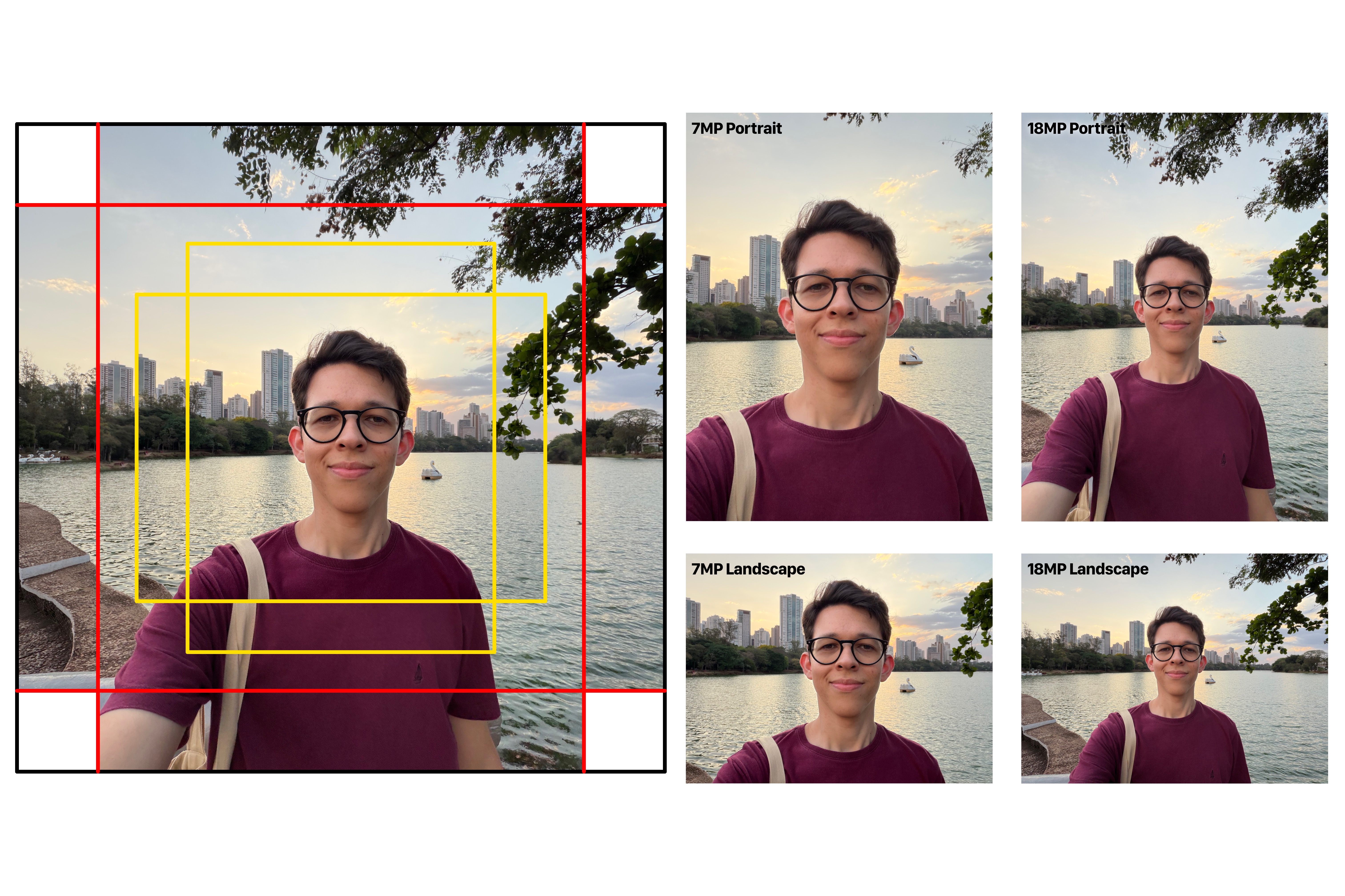 iPhone 17 square sensor comparison