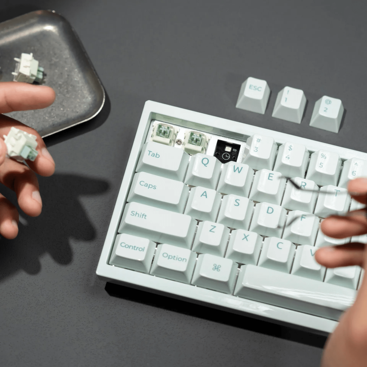 Keychron Q16 HE ceramic keyboard hot swap switches