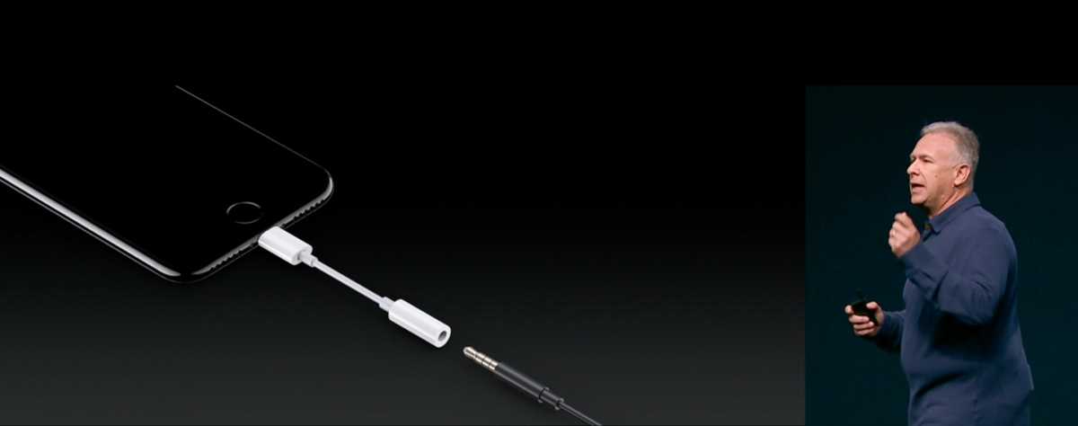 Adaptador de auriculares de iPhone 7