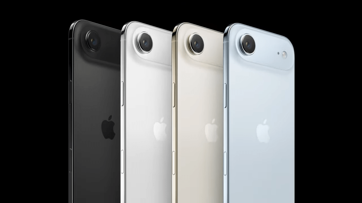 iPhone 17 Air colors