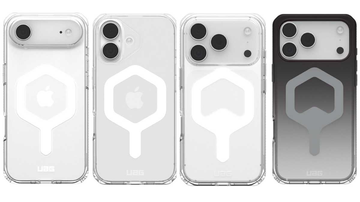 Four iPhone 17 cases