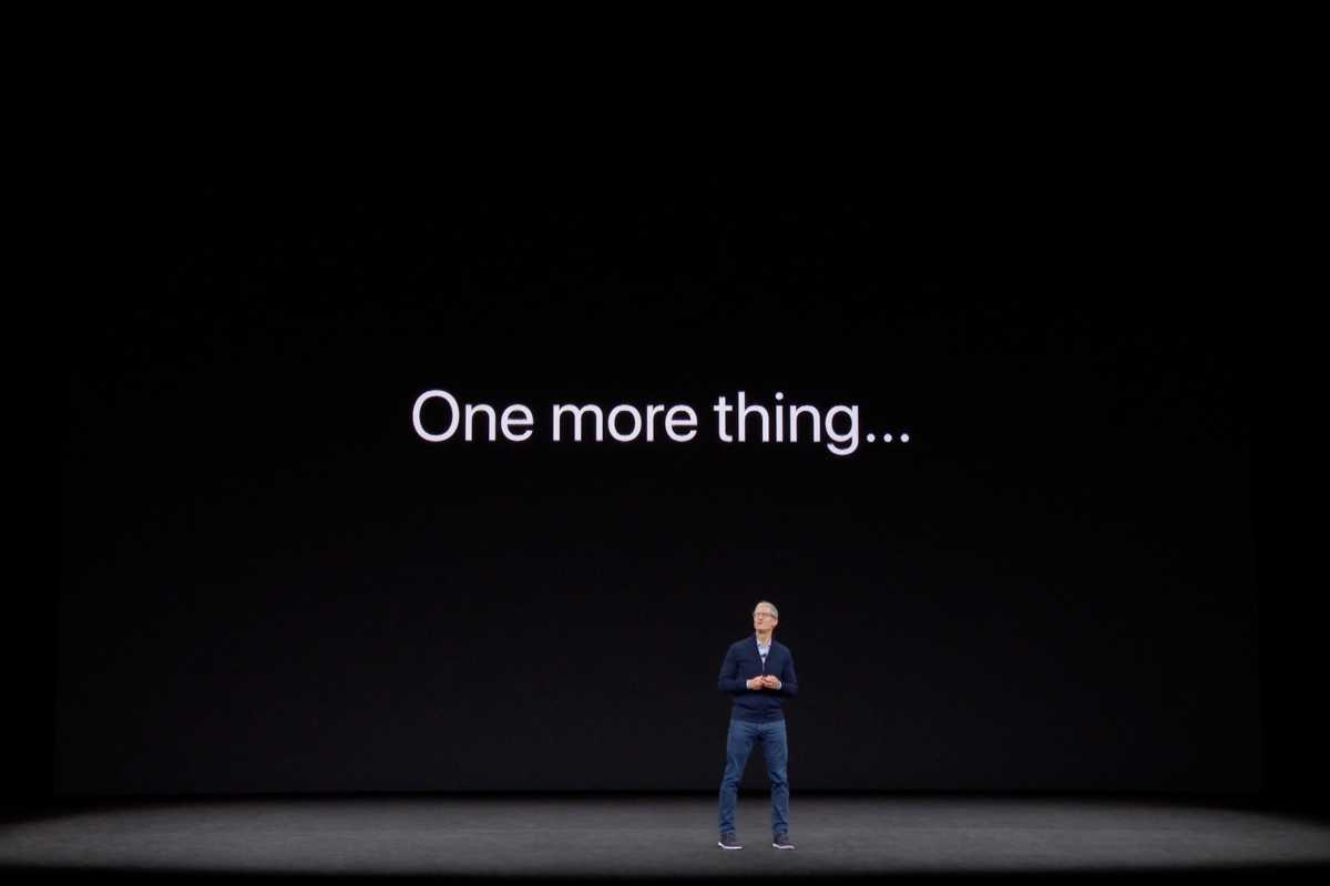 Tim Cook One More Thing
