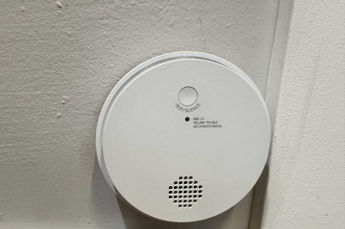 ADT carbon monoxide detector