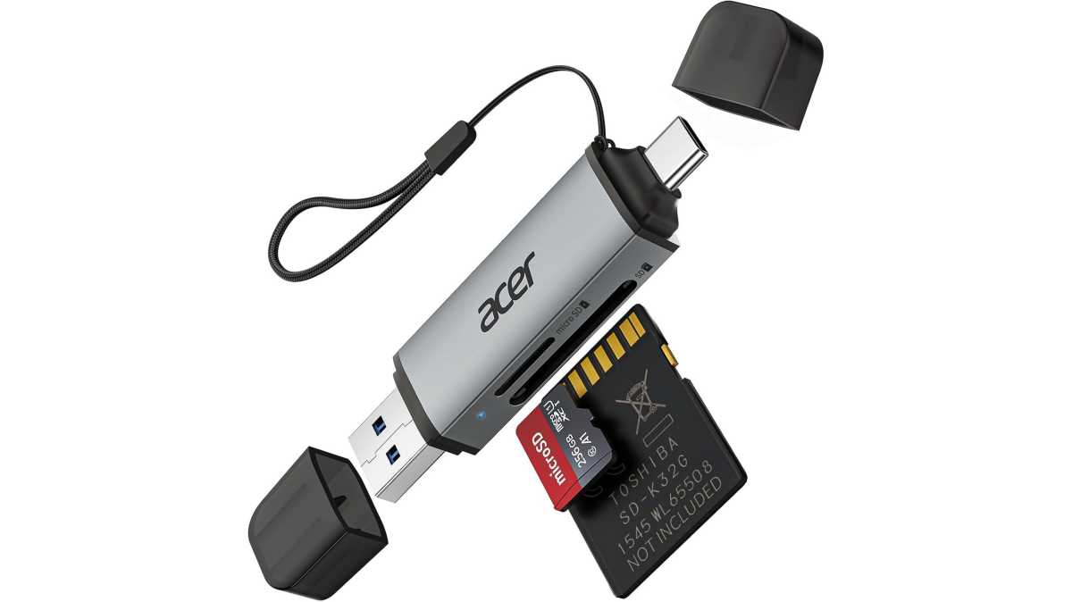 Acer SD card reader
