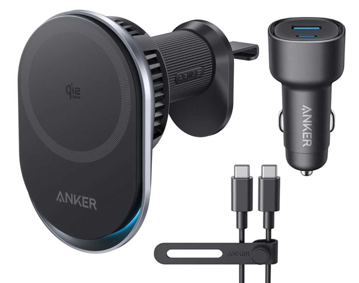 Anker 25W Prime Car Charger parts
