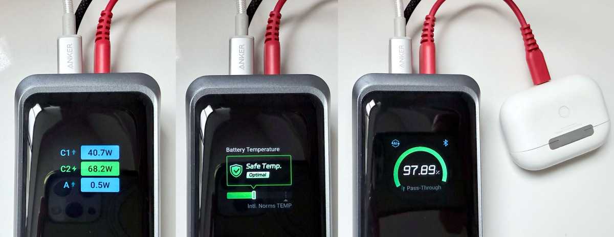 Anker Power Bank 26K Displays