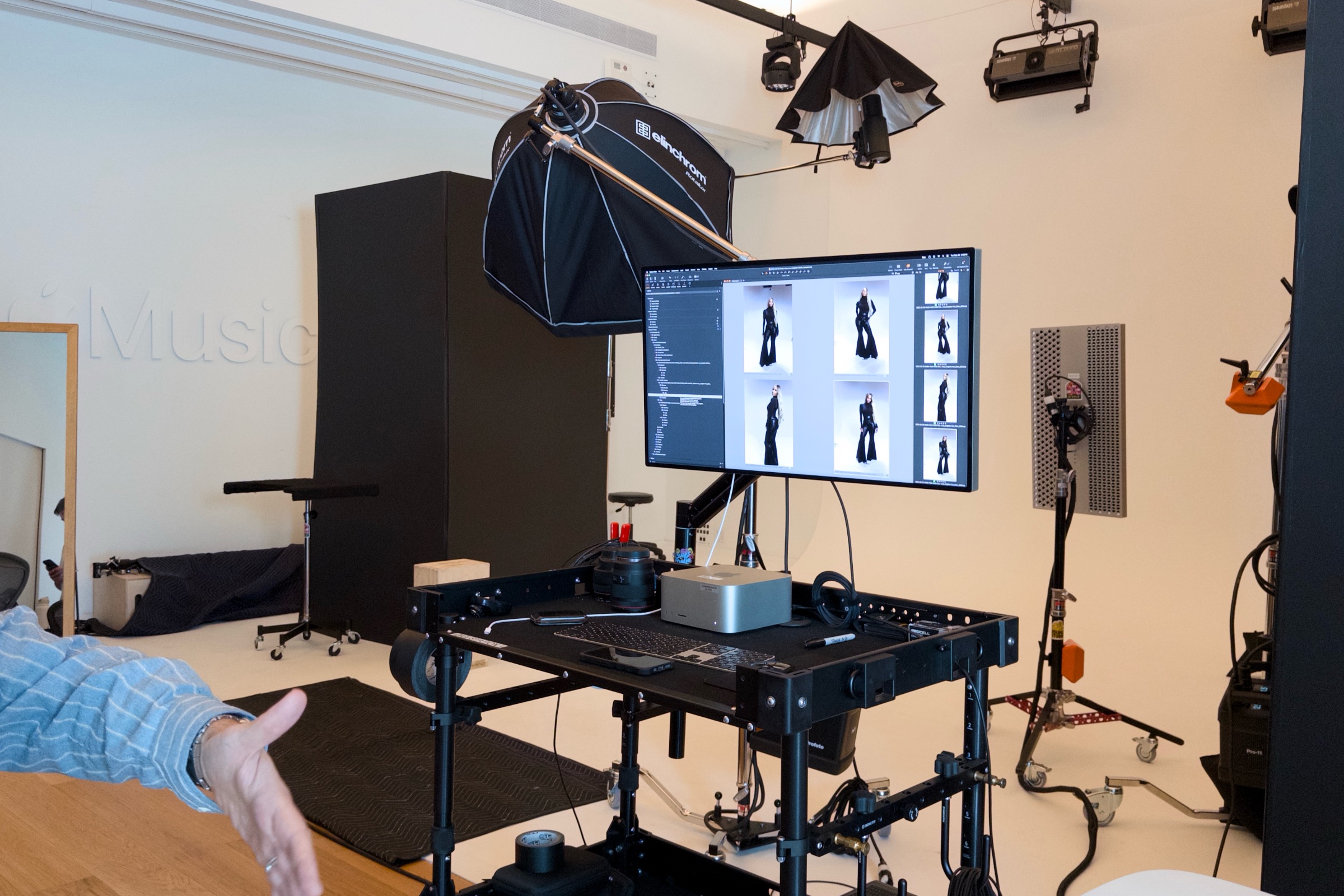 Apple Music photo studio